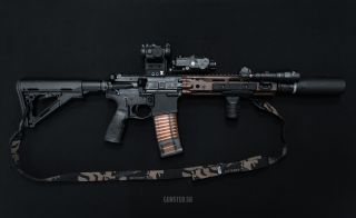 DANIEL DEFENSE DD4 MK18 RIII + B&T PRINT-X COMPACT AKA GHETTO BLASTER